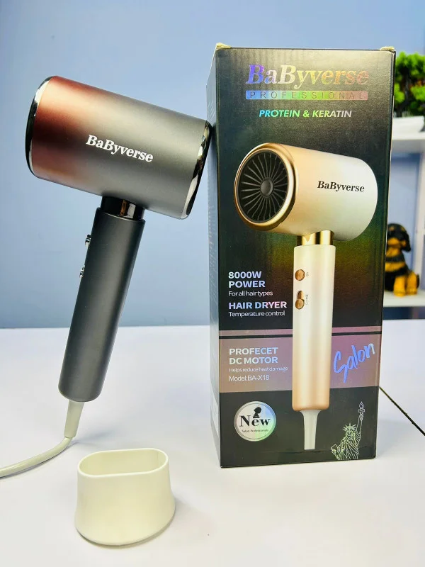 BaByverse High-Speed Electric Turbine Airflow Hair Dryer