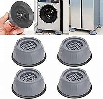 Anti Vibration Washing Machine/Refrigerator Foot Pads- 4 Pcs