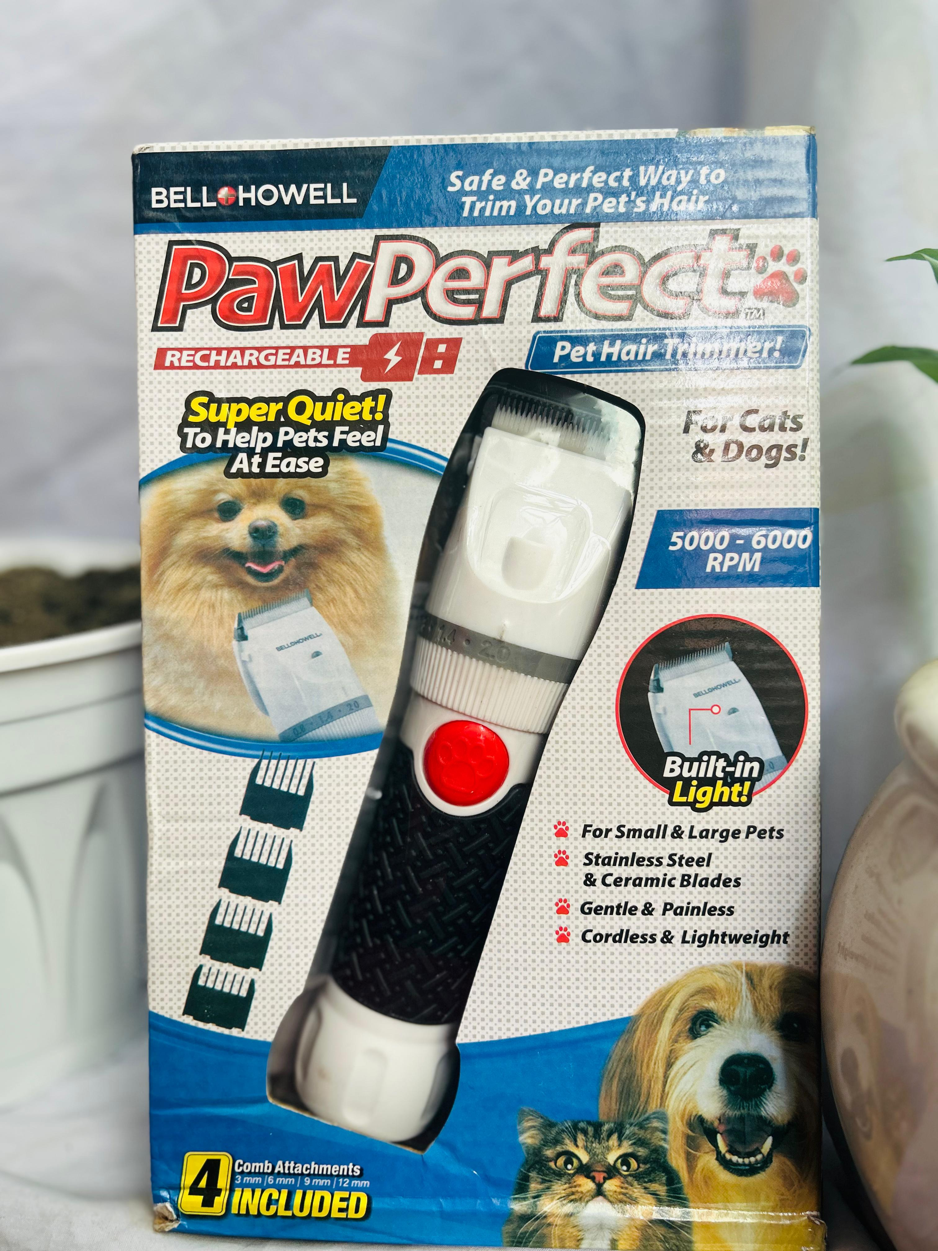 Bell Howel Paw Perfect Rechargeable Pet Hair Treatment