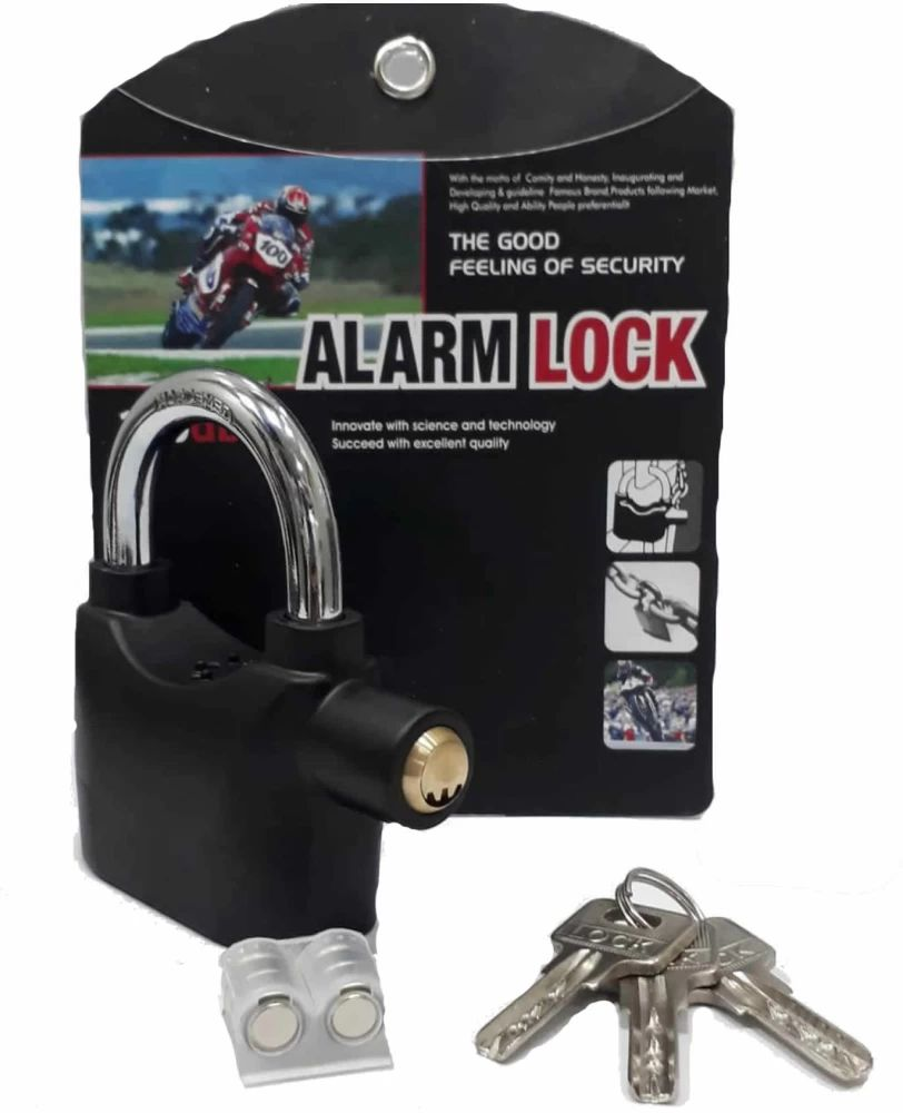 New Anti-Thief Security Siren Alarm Lock | Safety for home, office , warehouse |